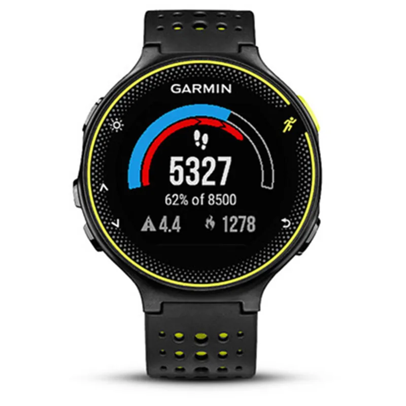 black. yellow Garmin 235lite мониторинг сердечного ритма gps позиционирование уличные умные спортивные часы Браслет Водонепроницаемый оплата для мужчин и - Цвет: black. yellow