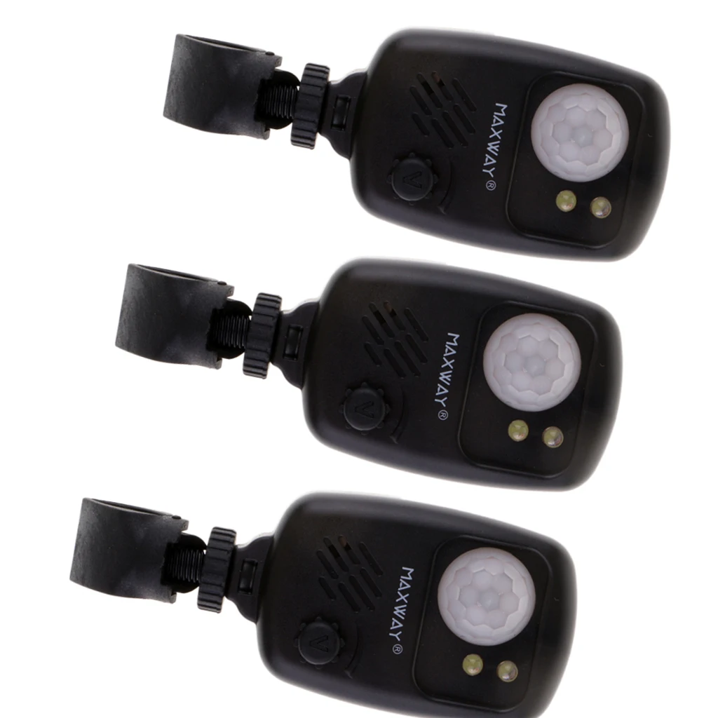 

3pcs Security Infrared Motion Sensor PIR Alarm For Fishing Camping