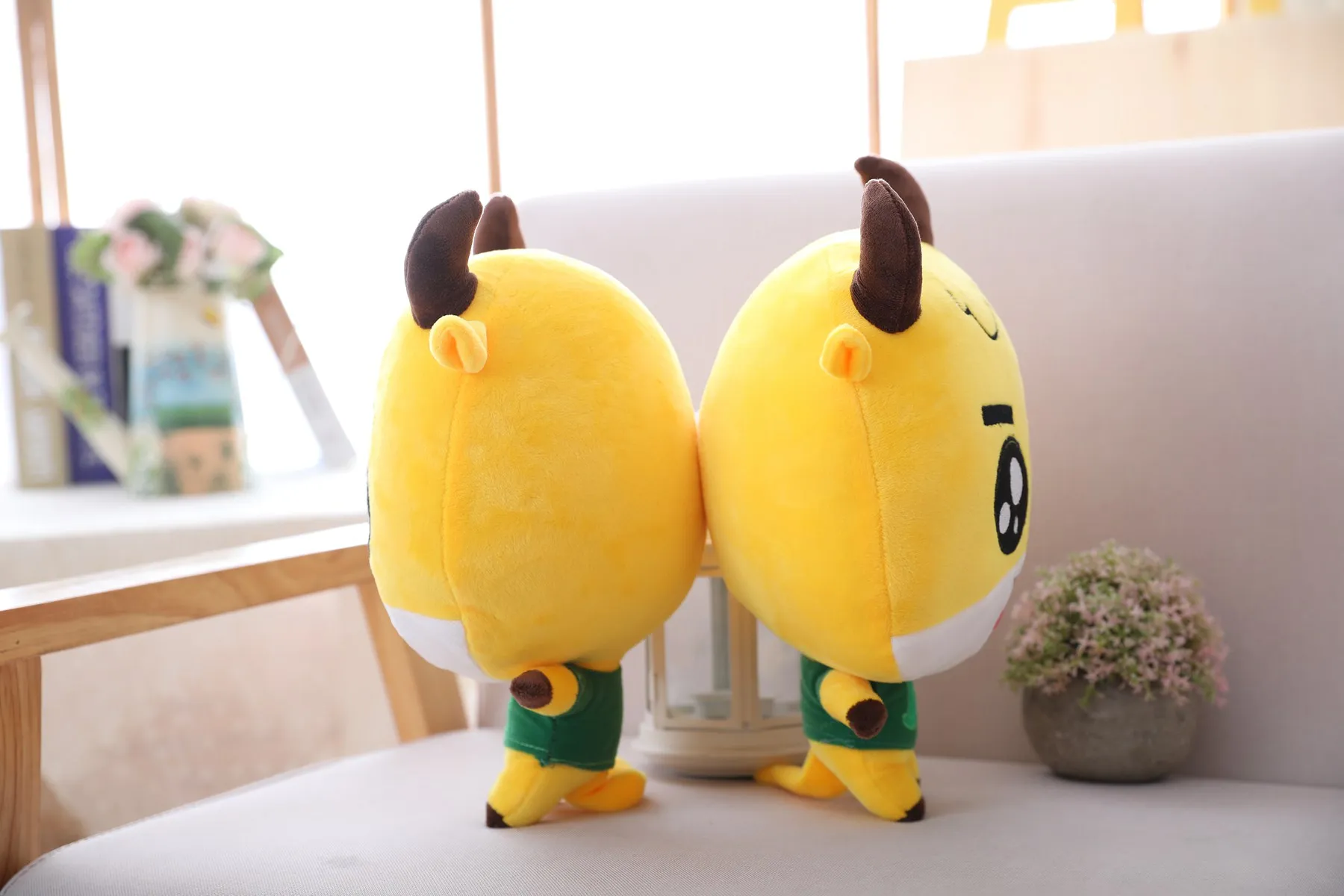 30 см Kawaii крупного рогатого скота плюшевая игрушка по мотивам мультфильма чучела милая кукла животных мягкая подушка с коровой подарки для детей Прямая Высокое качество