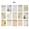 Yoofun Junk Journal Retro Map Material Paper DIY Scrapbooking Journal Collage Album Diary Decoration Large Size Background Paper 6