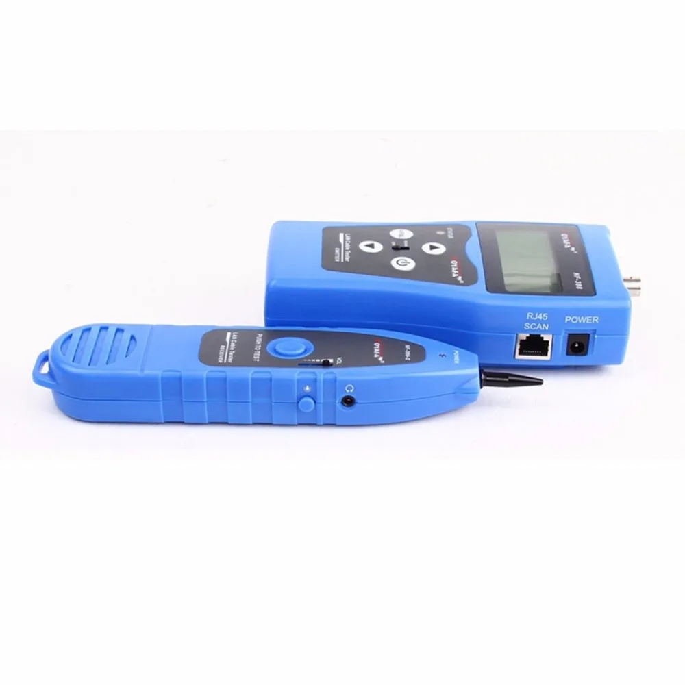 NOYAFA NF-388 English Version Multi-functional Network Cable Tester Remote Cable Tracker RJ45 RJ11 LAN Tester LCD Display Bule NOYAFA NF-388 English Version Multi-functional Network Cable Tester Remote Cable Tracker RJ45 RJ11 LAN Tester LCD Display Bule