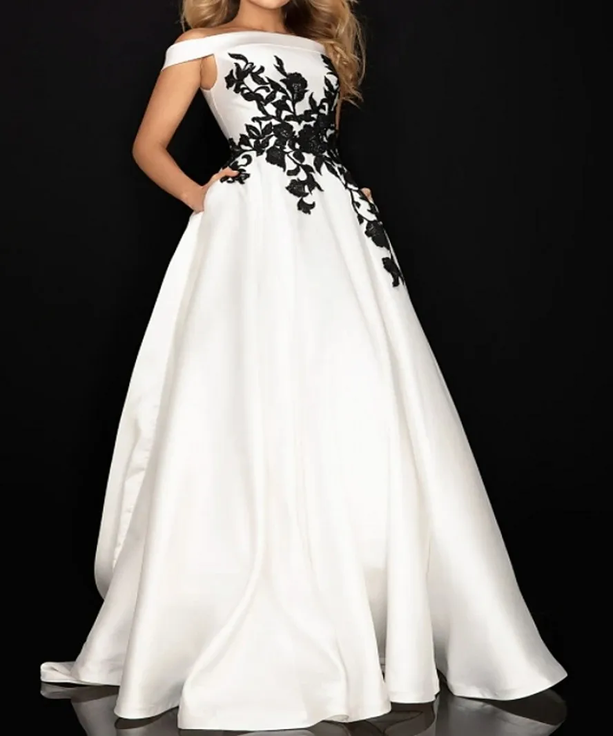 

Женское винтажное длинное вечернее платье, черное кружевное платье с открытыми плечами, длинное платье для выпускного вечера, 2023