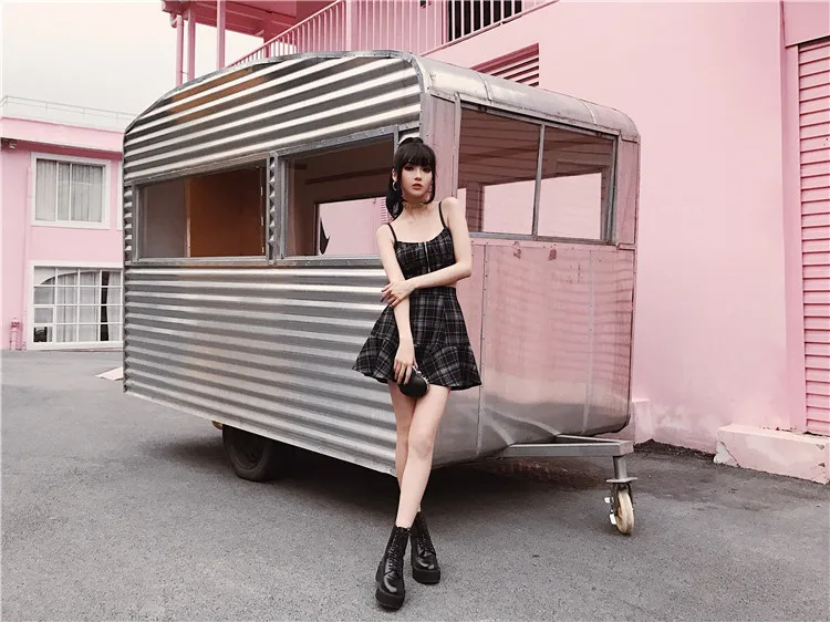 Ruibbit Готическая Девушка Лето Harajuku женские модные юбки Милая черная плиссированная юбка Панк Высокая талия короткая женская юбка костюм