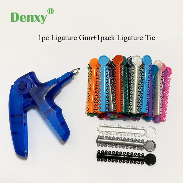 Denxy Orthodontic Ligature Tie Multi-Color(1040 Pcs/Bag) and