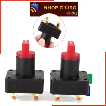 

1PCS Small Switch For Car Battery Diameter 6Mm Current 300A Switch Super High Current Battery Power-Off Switch