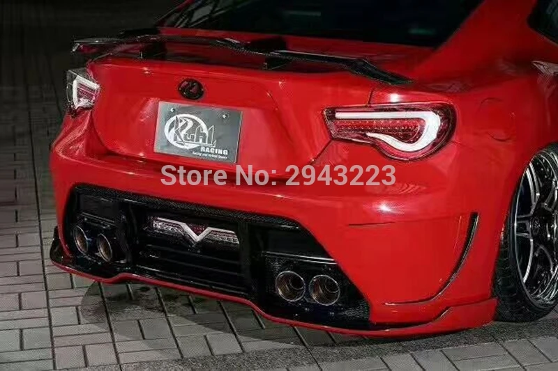 Для Toyota GT86 Subaru BRZ GT86 FT86 BRZ GTR R35 автомобильный Стайлинг из углеродного волокна задний спойлер на крышу багажника крыло GT Спойлер