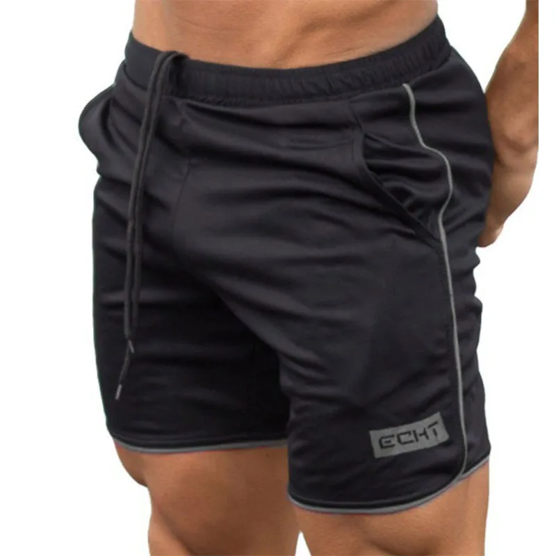 Running Shorts Men Quick Dry Workout Bodybuilding Gym Shorts Spandex