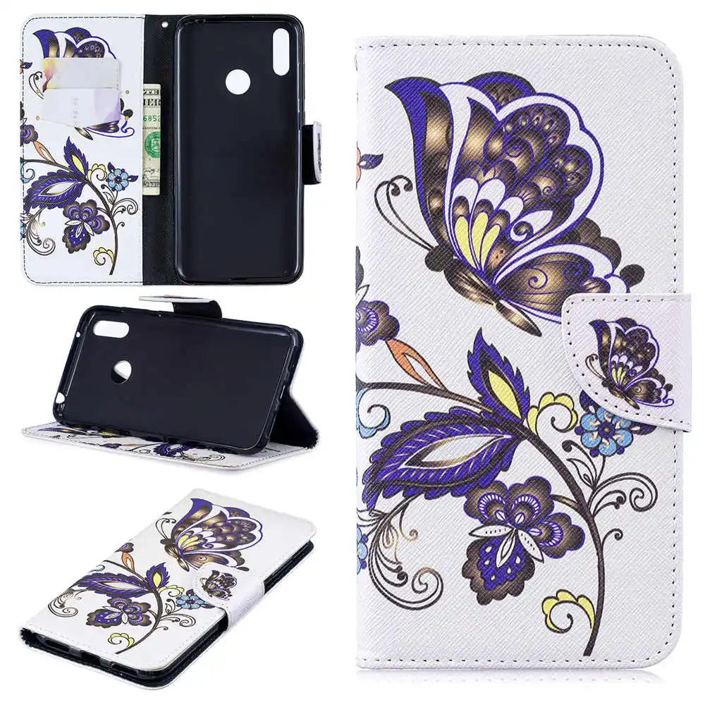 27 Милый кожаный чехол для телефона s для Fundas samsung Galaxy A10 A20 A30 A40 A50 A70 A10E A20E Чехол-бумажник держатель для карт откидная крышка - Цвет: 27