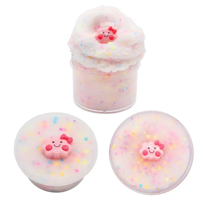 

Fluorescent Drawing Mud Luminous Muds Children DIY Slime Crystal Color Clay