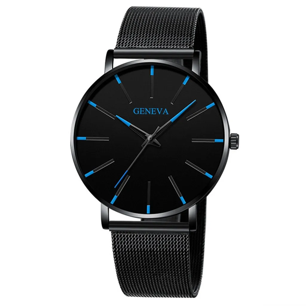 Men Luxury Watches Quartz Wrist Watch Man Sport Analog Wristwatch Stainless Steel Casual Bracele Watch Simple Top Brand Clock afbeelding