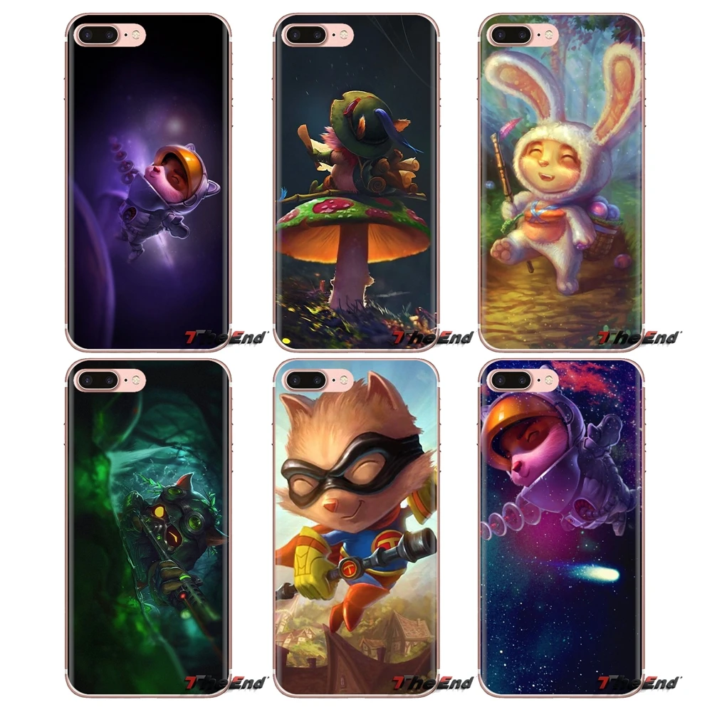 For LG Spirit Motorola Moto X4 E4 E5 G5 G5S G6 Z Z2 Z3 G2 G3 C Play Plus Mini Corki Teemo LOL Super hero Art Silicone Case Cover |
