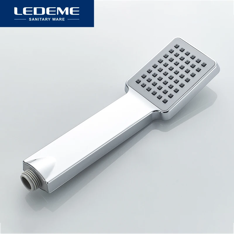LEDEME Bath Shower Faucet Set Wall Mounted Shower Faucets Bathroom Faucet Bathtub Faucets Waterfall Mixer Tap Set Torneira L2416