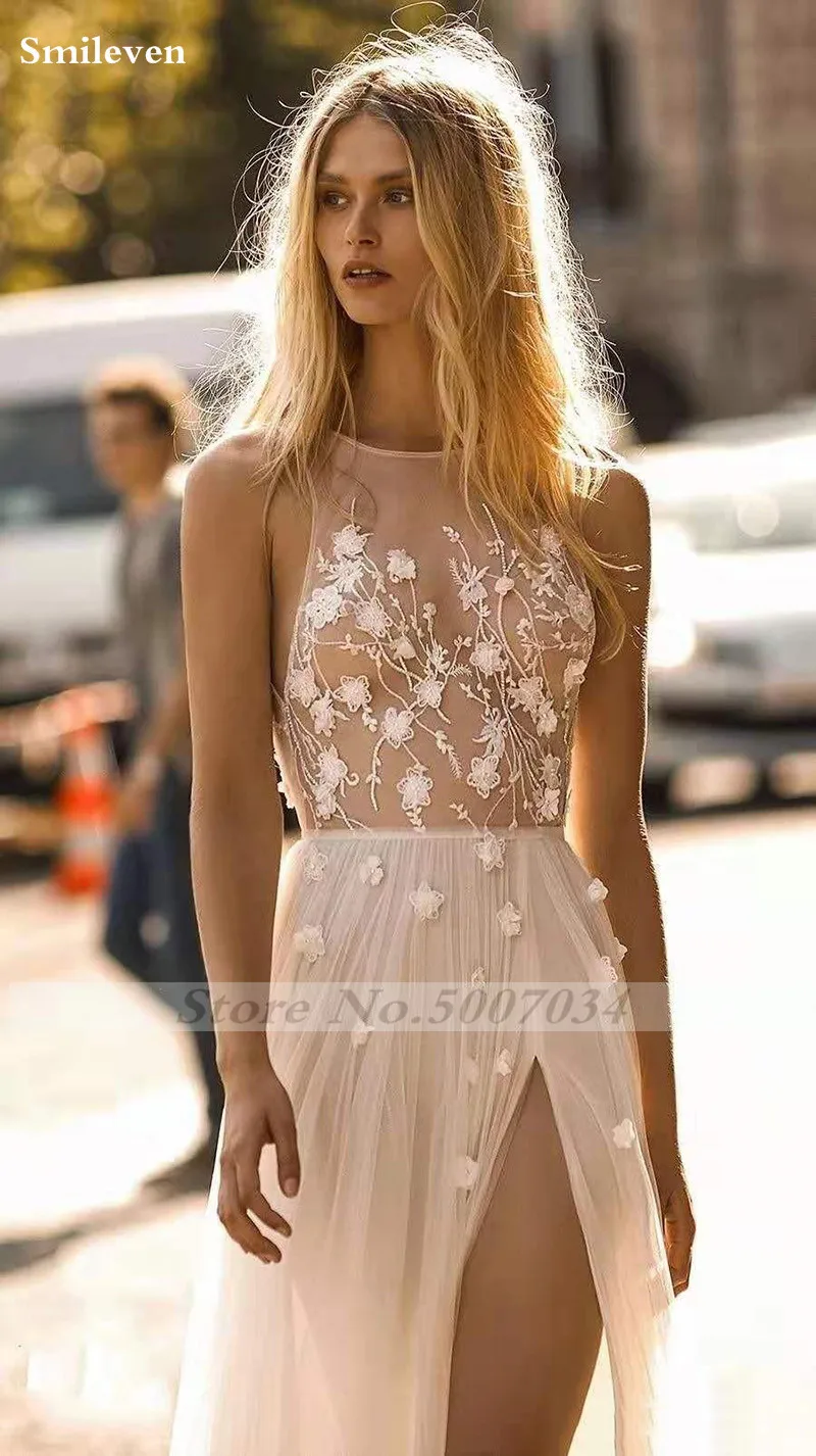 sexy-see-through-lace-boho-wedding-dress-2019-new-design-tulle-side-split-beach-wedding-gowns-summer-vestido-de-noiva