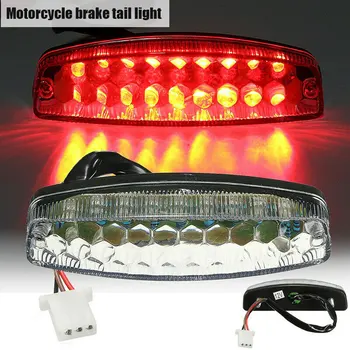 

2020 12V 18 LED Motorcycle Brake Stop Running Tail Lights Rear Light Lamp ATV Dirt Bike CSL88