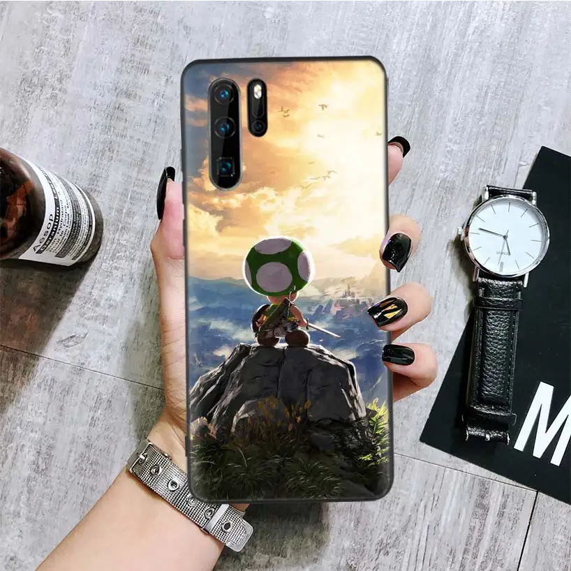 BA150-8 Супер Марио игра черный чехол для телефона huawei mate 30 20 10 P30 P20 P10 Pro Lite P Smart Z роскошный Coque Shell - Цвет: BA150-8