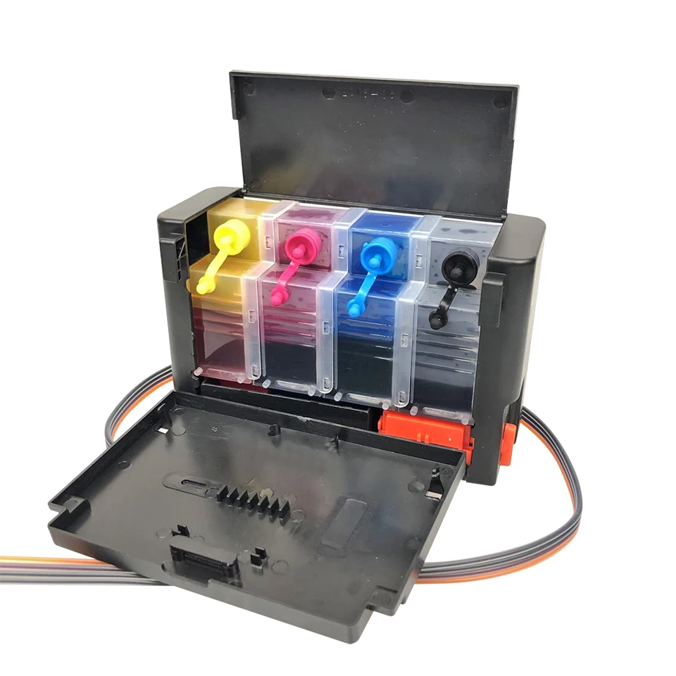 650XL CISS Bulk Ink Replacement for Hp 650 XL for Deskjet 1015 1515 2515 2545 2645 3515 3545 4515 4645 Printer Cartridges