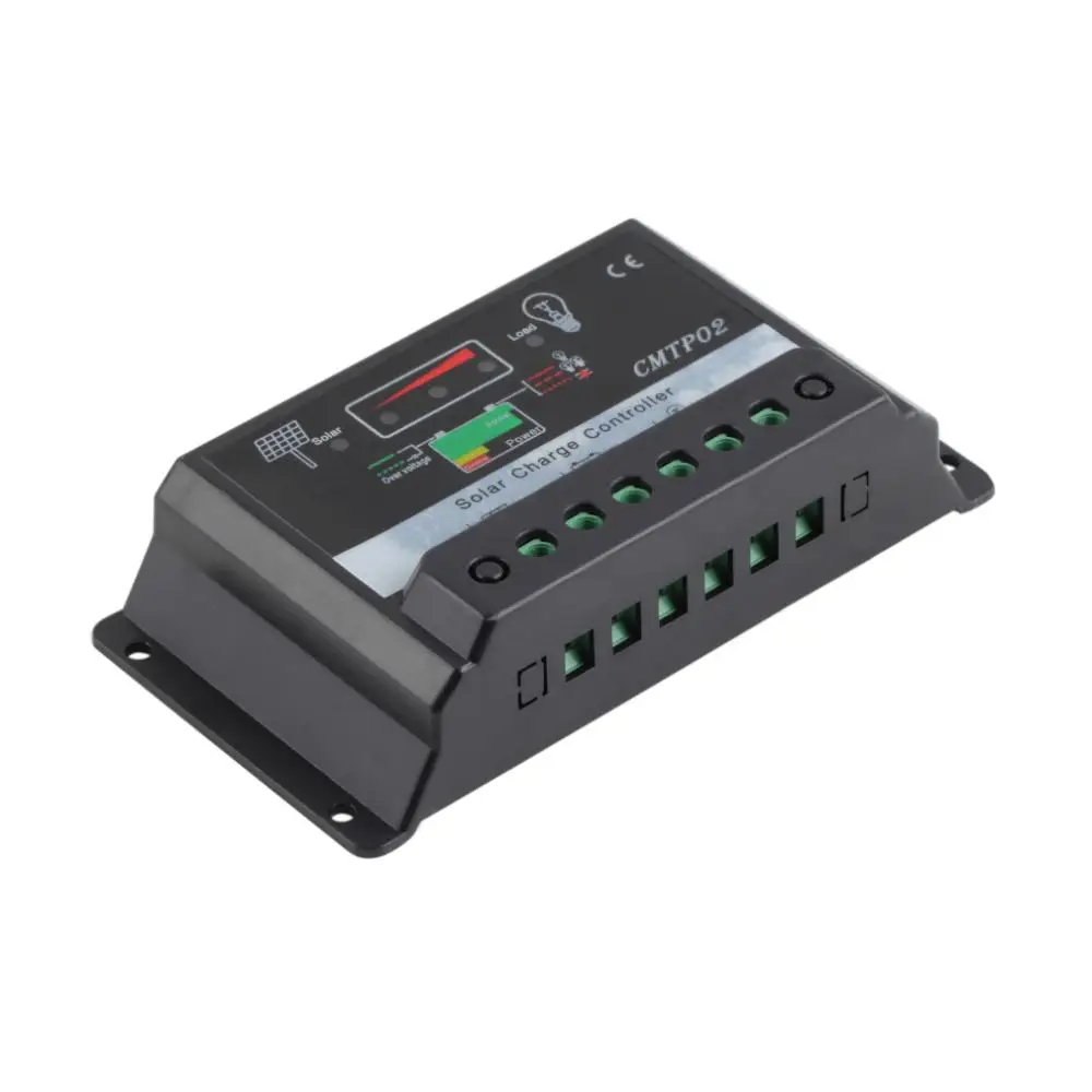 30A PWM солнечная панель защиты зарядное устройство Контроллер заряда Регулятор 12 V/24 V DC
