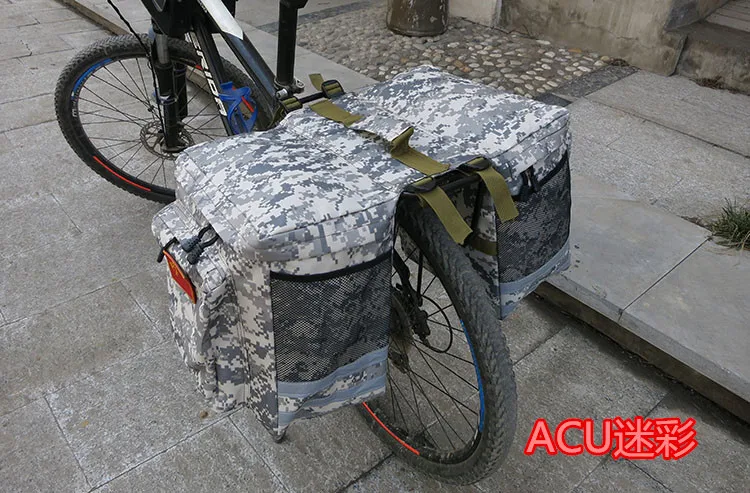 Back Seat Pack Mountain Bike Large-Volume Rides Luggage Waterproof After Rack Bag Bicycle Saddle Box Support Camel Bag Equipment
