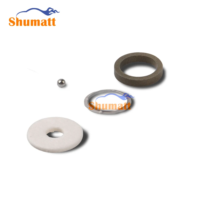 SHUAMT F00 VC9 9002 Injector Repair Kits Shim F 00V C05 001 Steel Ball 1.34mm Gasket Seal for 120 Series 100 Bags/lot