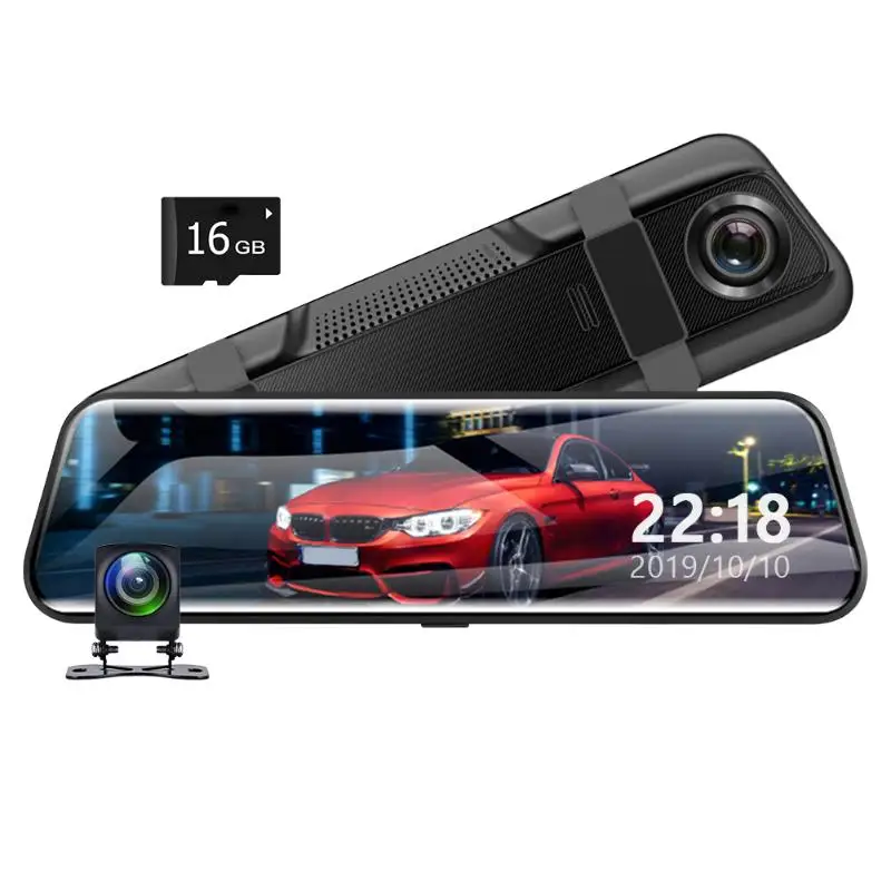 C Автомобильное зеркало заднего вида Dashcam удобный практичный удобный дизайн приборной панели ночного видения камера AD816 HD 1080P - Название цвета: C