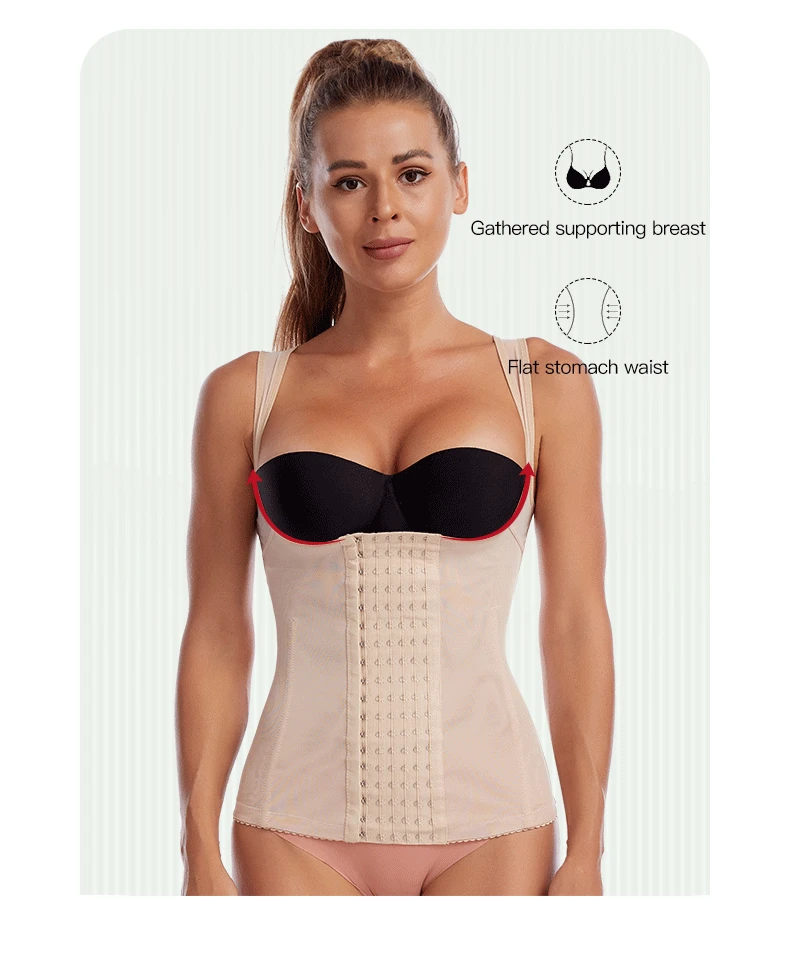 skims shapewear Waist trainer body shaper fajas women Slimming Underwear Tummy Belt Waist Corset Shapewear Bodysuit Tops Vest shapewear bodysuit