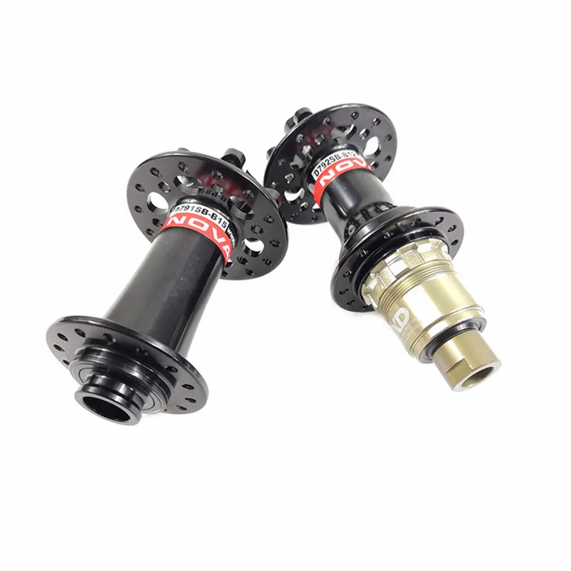 

BOOST XC hub Novatec D791SB-B15 D792SB-B12 front 110x15 148x12 through axles disc hubs 9v 10v 11v 12v 28 spokes holes