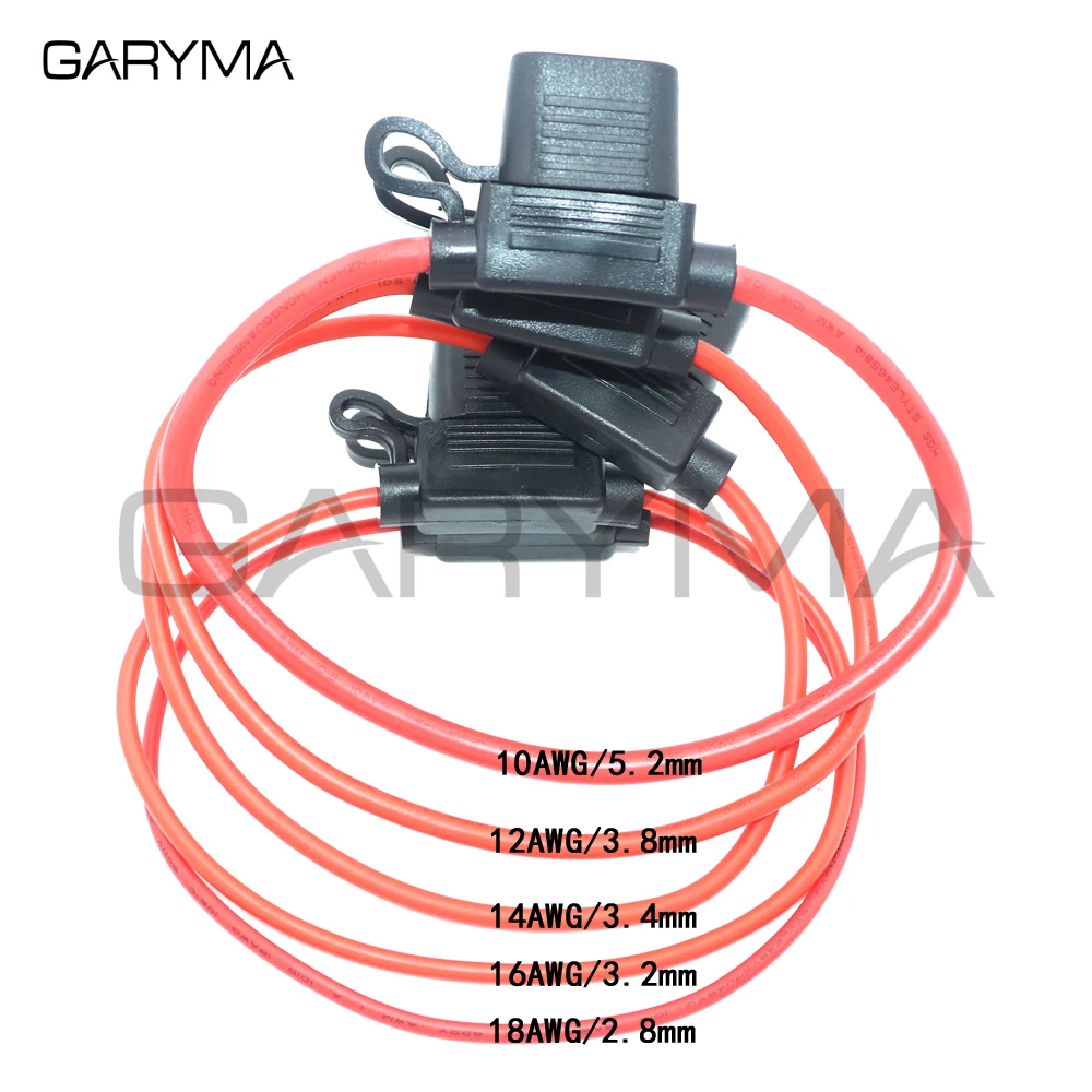 Mini/Klein/Mittelgroß 12V Auto Wasserdichter Sicherungshalter ATO ATC ATM APM Box 18/16/14/12/10AWG Mit 3A 5A 7,5A 10A 15A 20A 25A 30A 40A – Detail 3