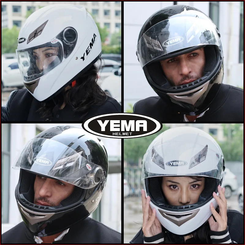 

Mustang Helmet Men's Electric Motorcycle Helmet Women's Full Face Helmet Cover Type Winter Cool Anti-fog Four Seasons Universal