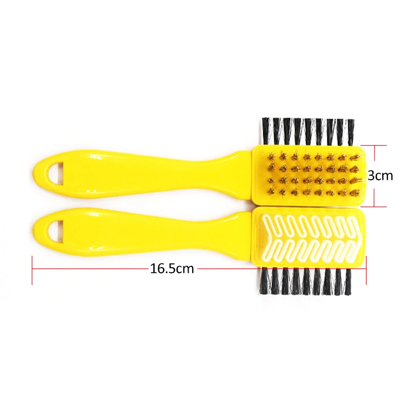 2х сторонняя щетка для очистки ластик стирательная резинка комплект серебристый и черный пригодный для электронной сигареты замшевая обувь из нубука Сумки из натуральной кожи Сталь+ Пластик+ резиновый очиститель ботинок