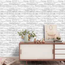 Wallpaper Self-Adhesive 3d Brick Pattern Wall Stickers Waterproof And Moisture-Proof Home Decor Living Background Diy Wall Paper