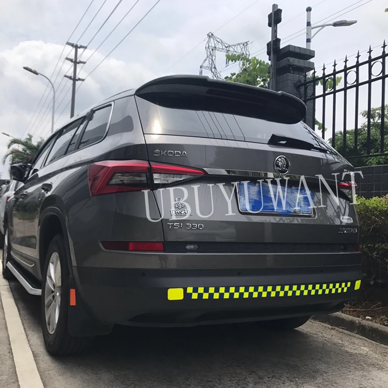 Автомобильные аксессуары для Skoda Kodiaq Спойлер ABS пластик праймер цвет задний багажник багажника крыло спойлер
