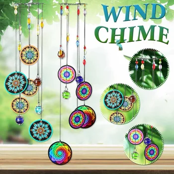

Outdoor Living Wind Chimes Yard Gardecn Metal Antique Windchime Wall Hanging Window Curtains Pendant Home Decor Gifts