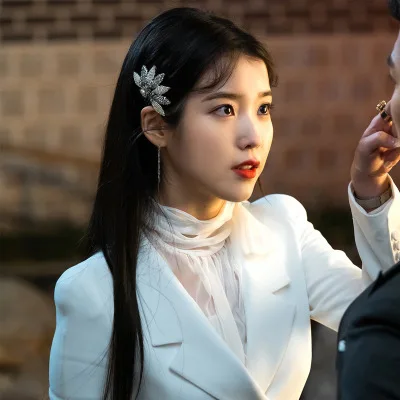 DEL LUNA отель IU корейский dramas серебро ТВ Модные кисточки личность серьги для женщин