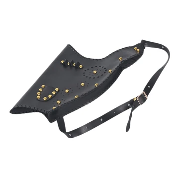 

Outdoor Traditional Handmade Leather Archery Recurve Bow Bag Holder Back Quiver