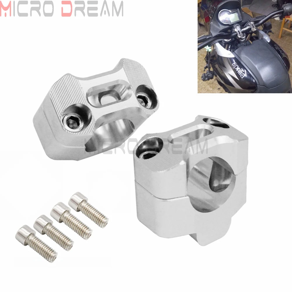 Мотоциклетный Руль Riser Kit внедорожный бар зажимы руль Risers адаптер для 7/" 1-1/8 ATV уличный велосипед Pit Dirt Мотоцикл