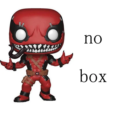 Funko Pop Amine Marvel анти яд Carnage Venompool фигурка качающаяся голова Коллекционная модель игрушки - Цвет: 300 red no box