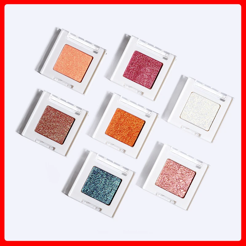 CE056 Single Eyeshadow Palette Pigmented Shiny Glitter WaterProof Makeup Eye Shadow Glazed Cosmetics Non-blooming |