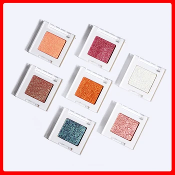 

CE056 Single Eyeshadow Palette Pigmented Shiny Glitter WaterProof Makeup Eye Shadow Glazed Cosmetics Non-blooming Eye Shadow