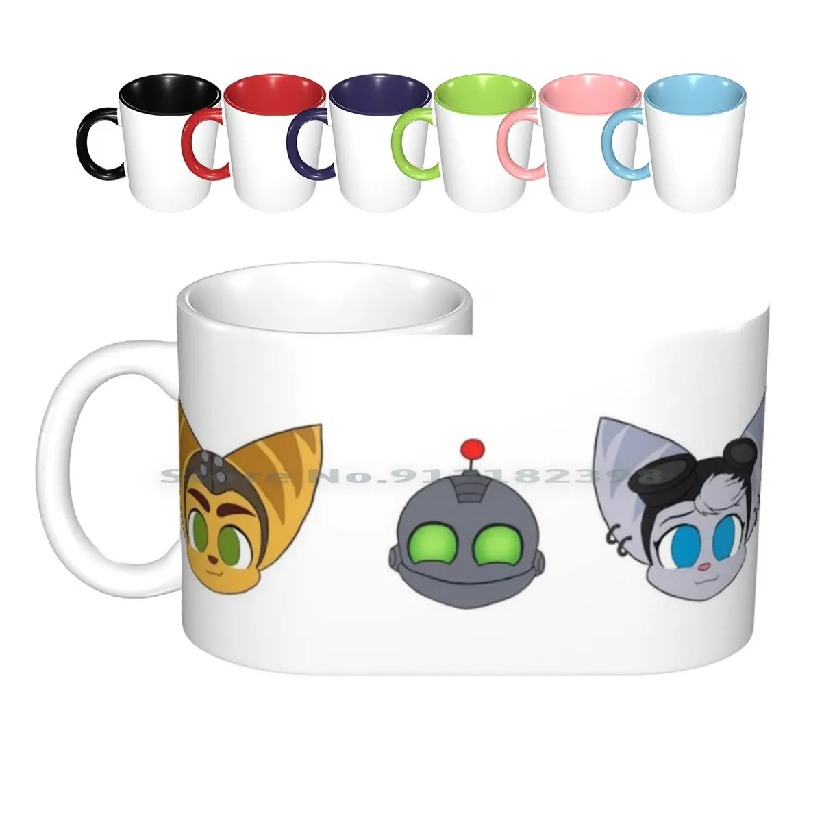 Cricchetto E Clank : Rift Away--Tazze In Ceramica Chicao Tazze Da Caffè Tazza Da Tè Al Latte Cricchetto E Cricchetto Clank E Rivetto Clank Rnc