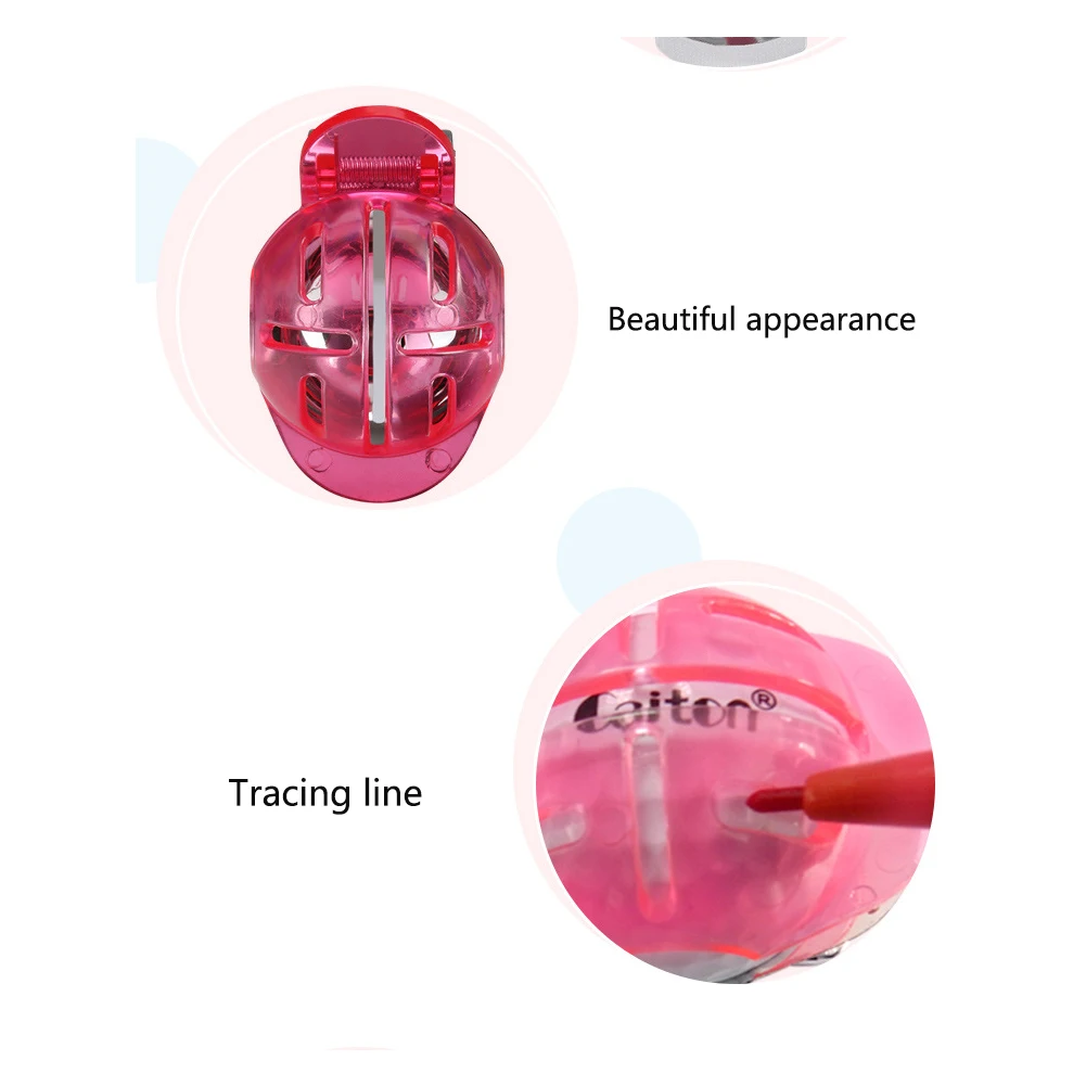 Scribe Tools Transparent Club With Pen Golf Liner Template Alignment Drawing Clip Shell Training Signing Accessories