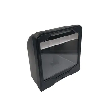 

Desktop 2D scanner barcode reader 1800 time/s 360-degree rotatable Red LED light-up scanner