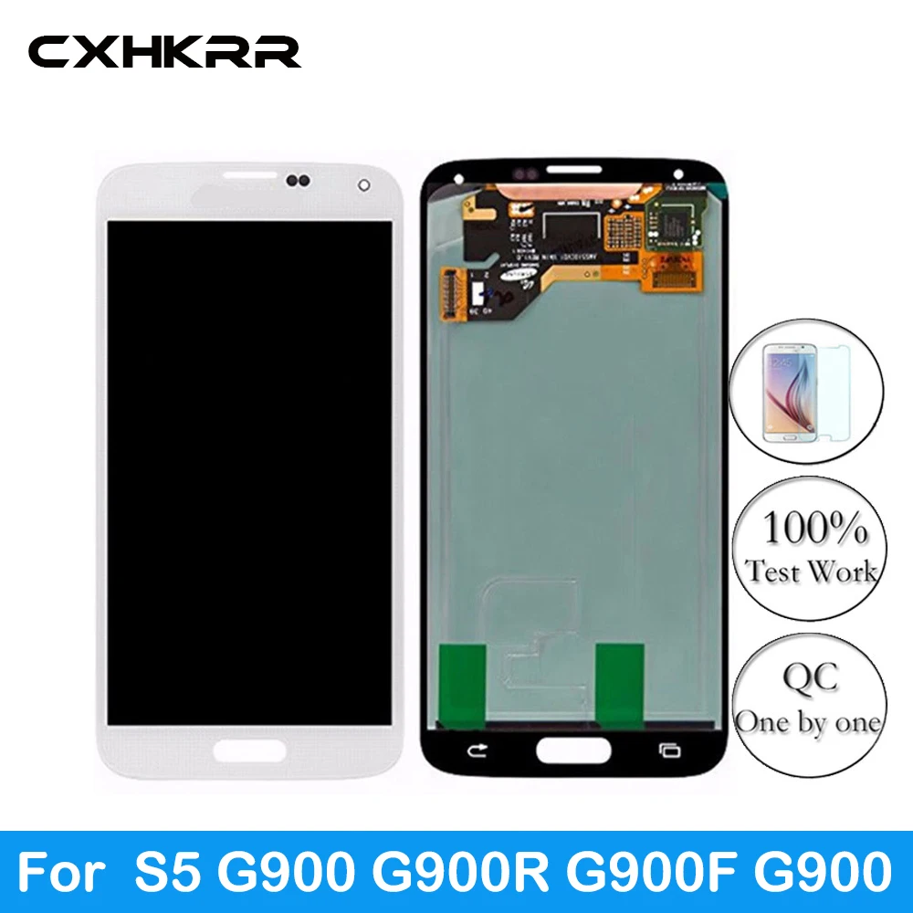 

100% New tested For Samsung S5 LCD G900 G900FDisplay LCD Screen Touch Digitizer