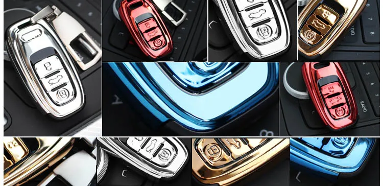 Cover chiave telecomando per Audi A1 A3 A4 A5 A6 A7 A8 Quattro Q3 Q5 Q7 2009 2010 2011 2012 2013 2014 2015 11 Cover chiave telecomando per Audi A1 A3 A4 A5 A6 A7 A8 Quattro Q3 Q5 Q7 2009 2010 2011 2012 2013 2014 2015 - H2efc5cb459ea4aef8e384d36ca798aefd