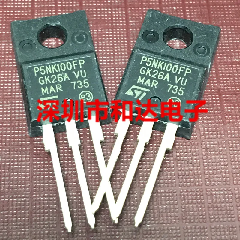 5 шт. P5NK100FP STP5NK100FP TO-220F