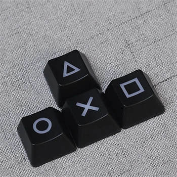 

4pcs/set for PSP PS4 Replacement Mechanical Keyboard Keycaps Shine-Through Arrow Direction Key Caps