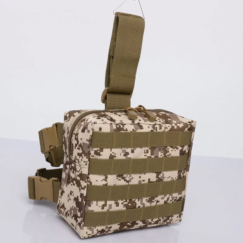 MOLLE армейская многофункциональная ножка для инструментов, для верховой езды, для альпинизма, Спортивная поясная камуфляжная тактическая ножка