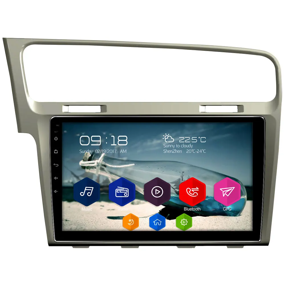 

10.1" IPS 4G DSP Carplay Android 8 Octa Core 4GB RAM 64GB BT Car DVD Multimedia Player Radio For Volkswagen Golf 7 MK7 2013-2019