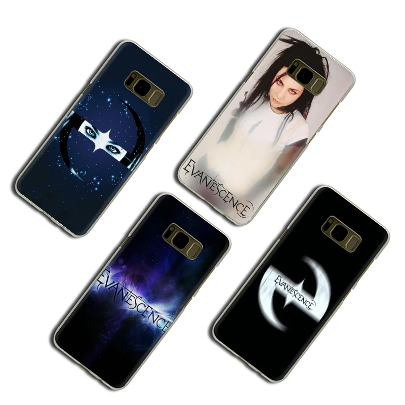 EWAU Evanescence жесткий чехол для телефона с рисунком в виде обложка чехол для Samsung Galaxy S6 S7 S8 S9 S10e плюс Note8 9 M10 20 30 40