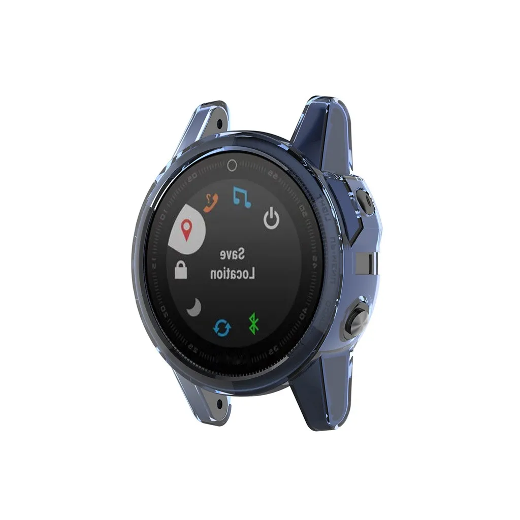 35# мягкий ультра-тонкий кристально чистый ТПУ защитный чехол для Garmin Fenix 5S Смарт-часы защитные аксессуары для Fenix 5 S