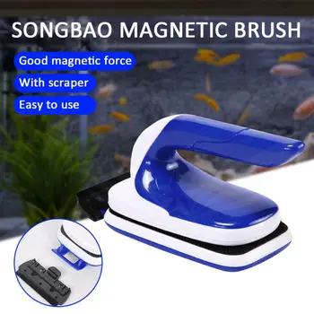 

Aquarium Floating Magnetic Brush Fish Tank Glass Algae Scraper Window Cleaning Tool Cleaner Magnets Brush Aquarium Accessories